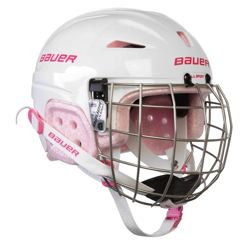 bauer-lil-sport-casco-combo-bambino-con-griglia image 2