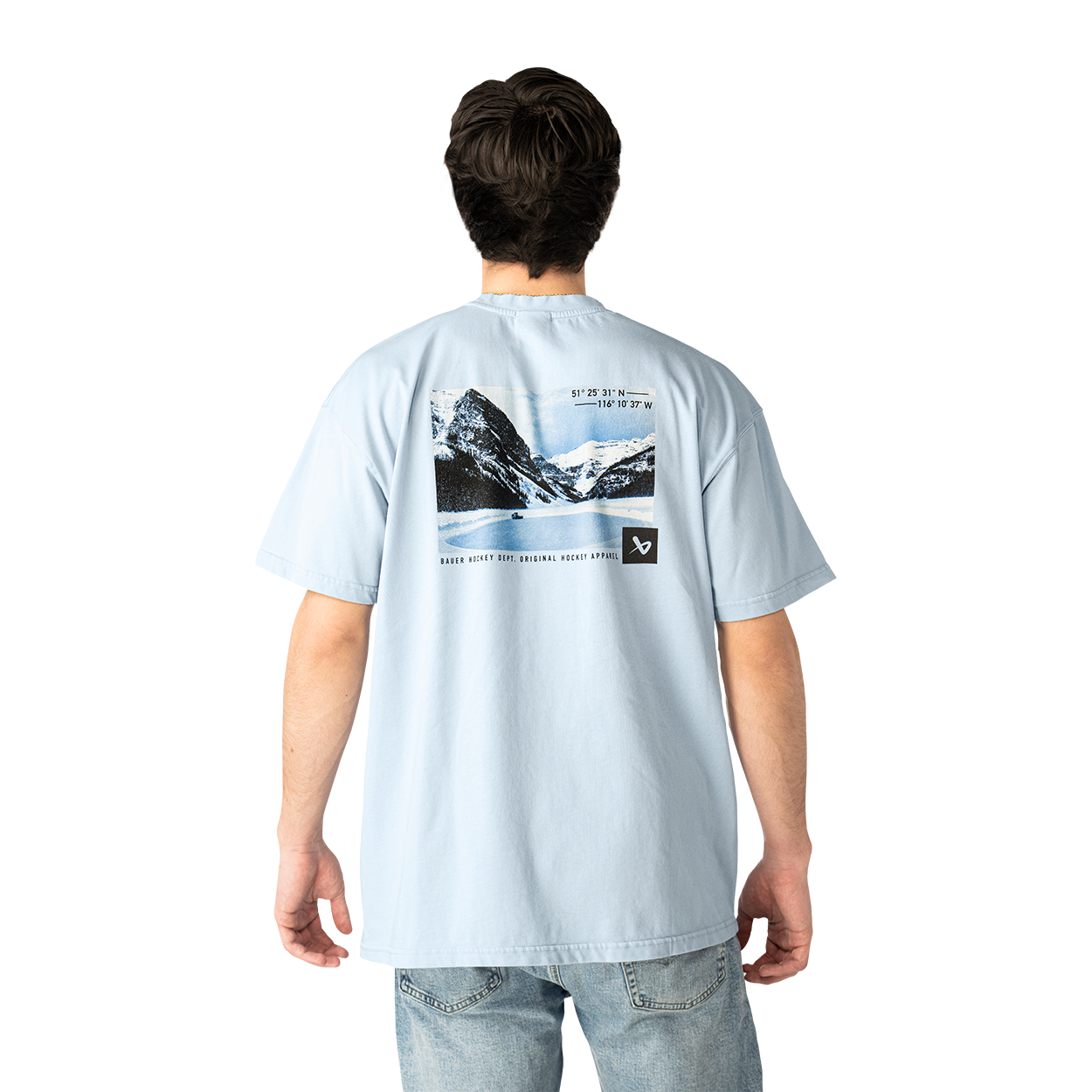 bauer-sky-boxy-tee-senior-t-shirt-boxy image 7