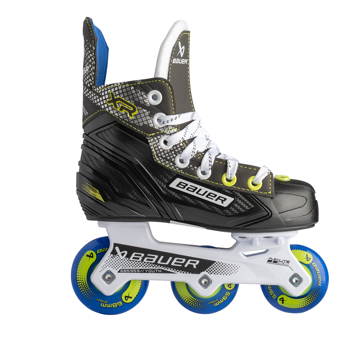 bauer-xr-rh-skate-youth-pattini-roller-hockey-bambino image 3