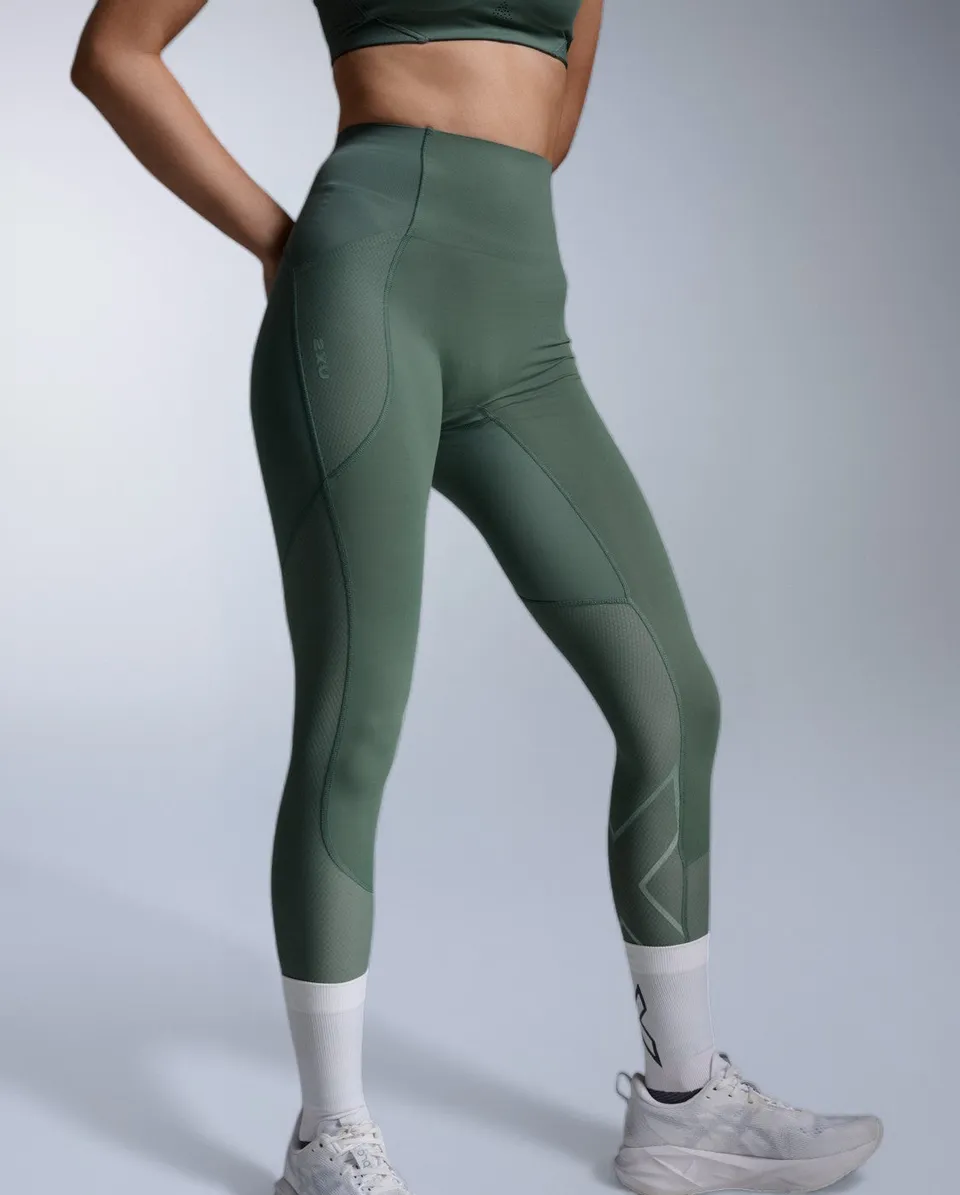 2xu-aero-mesh-hi-rise-compression-tights-collant-compressivi-tasche image 1