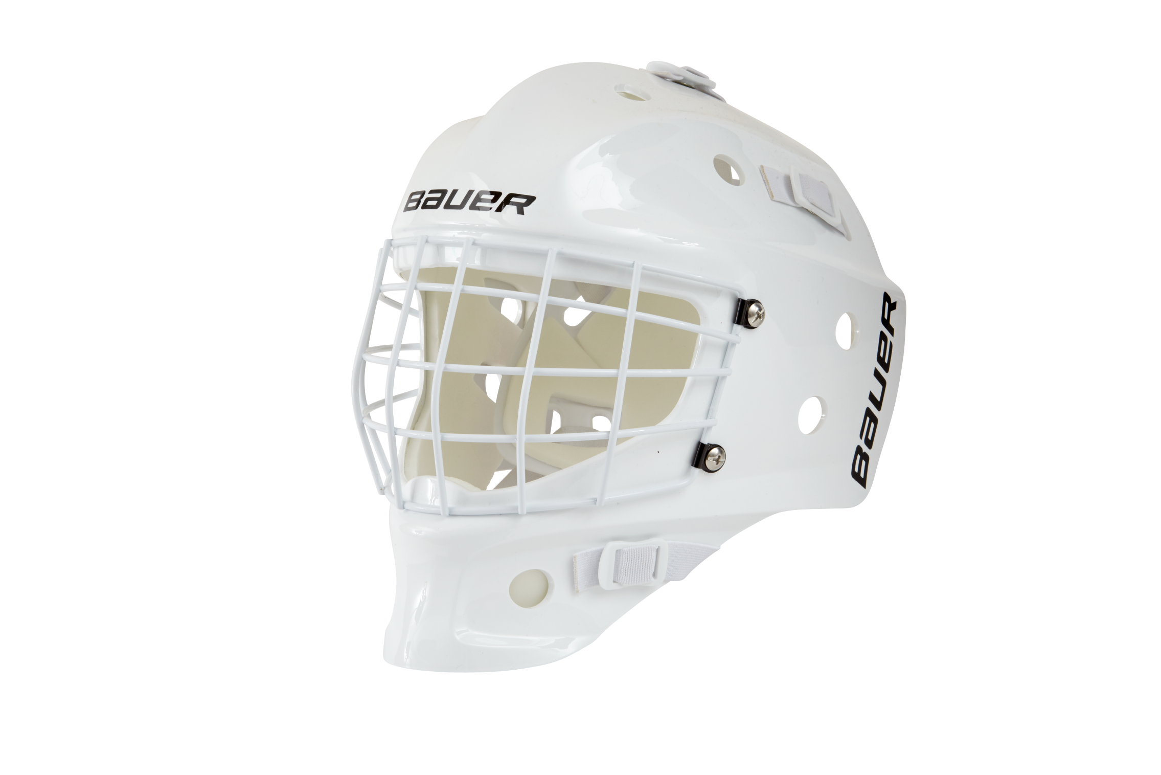 bauer-nme-maschera-da-portiere-hockey-youth-con-gabbia-in-acciaio image 1