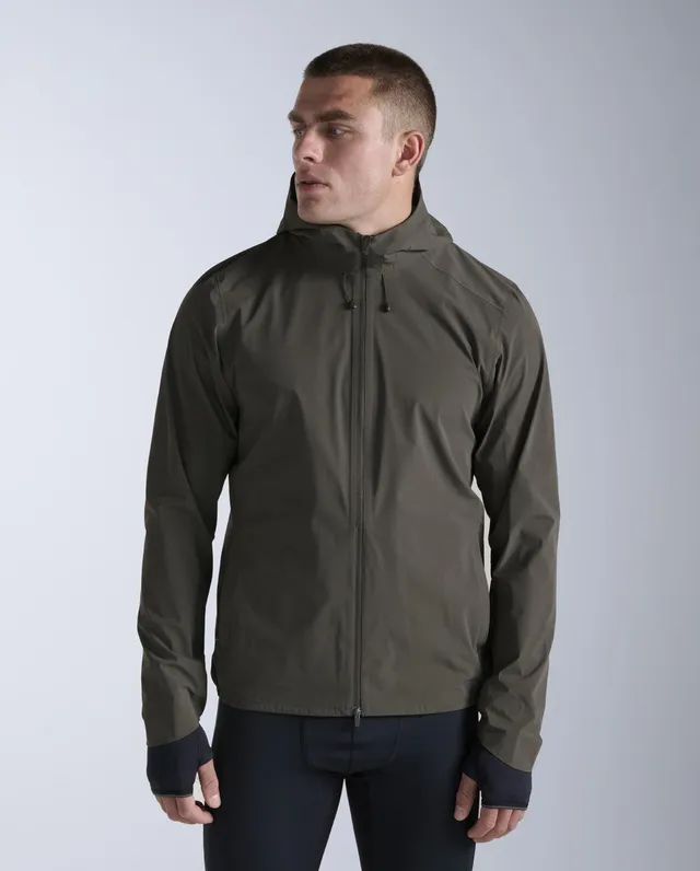 2xu-ignition-shield-waterproof-jacket-uomo-verde-slim image 1