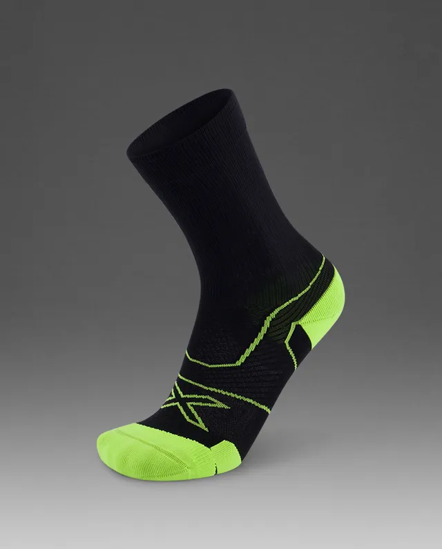 2xu-vectr-cushion-crew-socks-calze-crew-cushion-uomo-nere image 1
