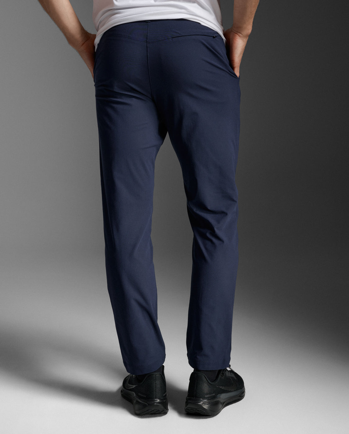2xu-signature-hybrid-pants-pantaloni-stretch-blu-navy image 2