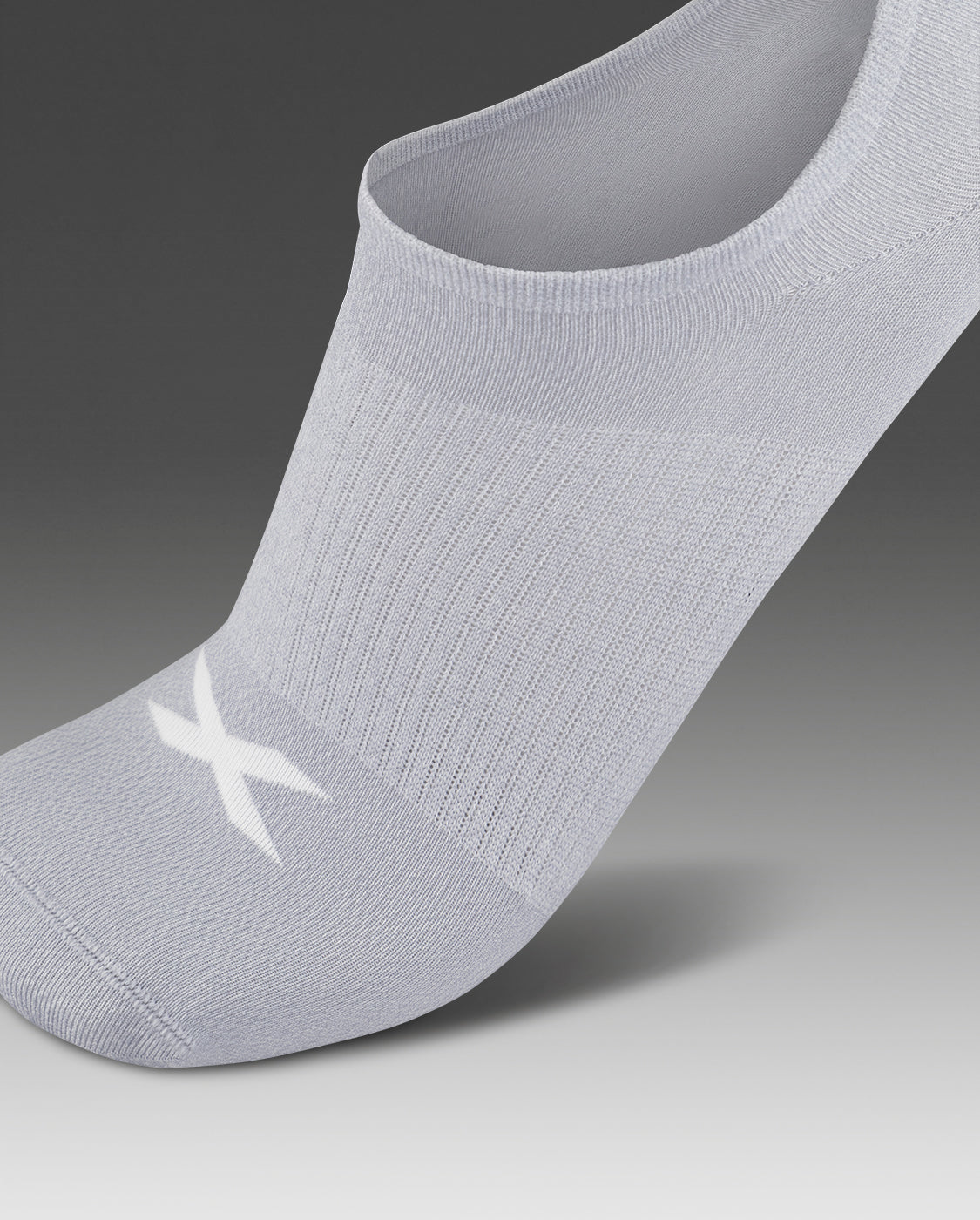 2xu-invisible-socks-3-pack-calzini-running-corti image 3