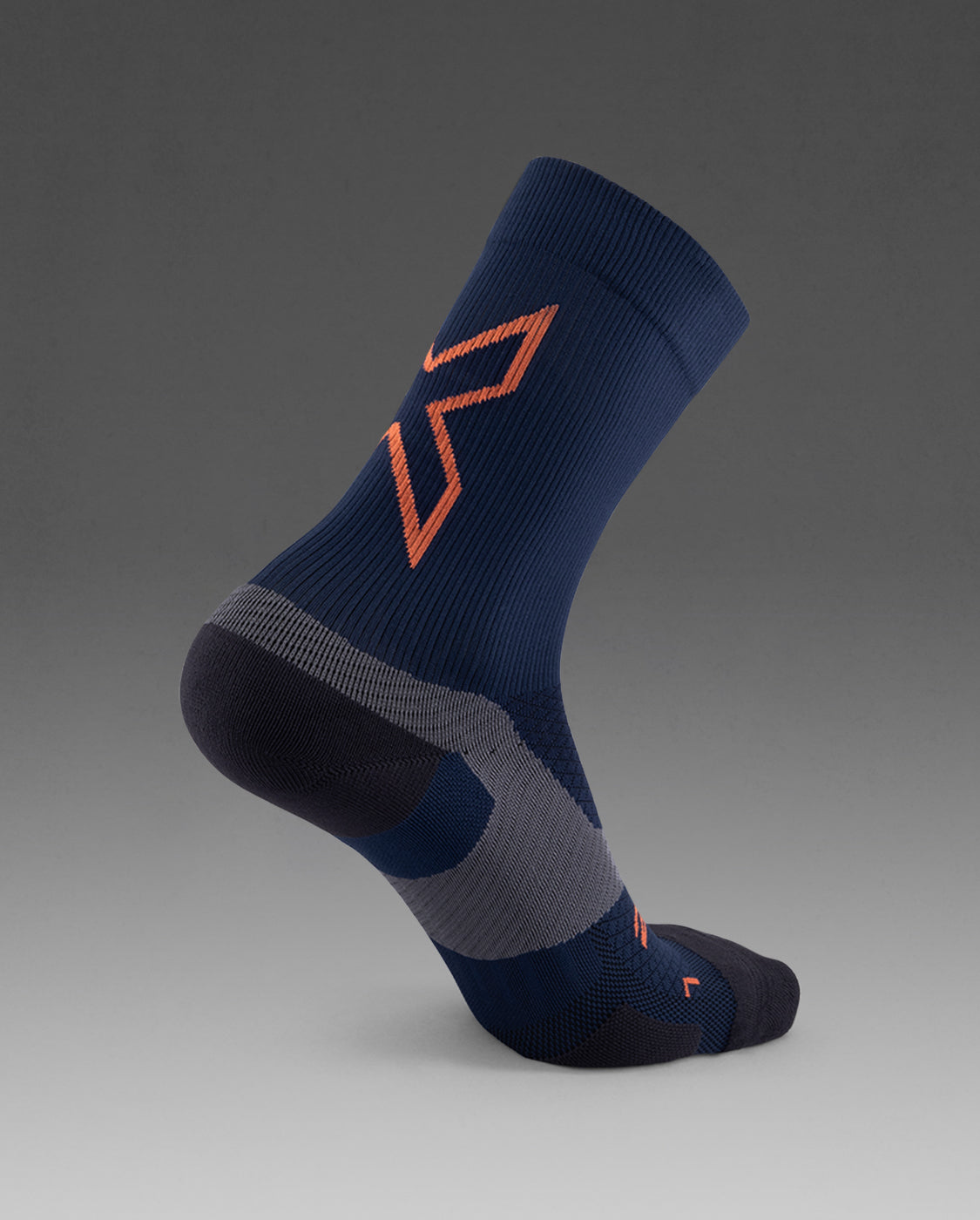 2xu-vectr-light-cushion-crew-socks-calze-running-compressione-moderata image 2