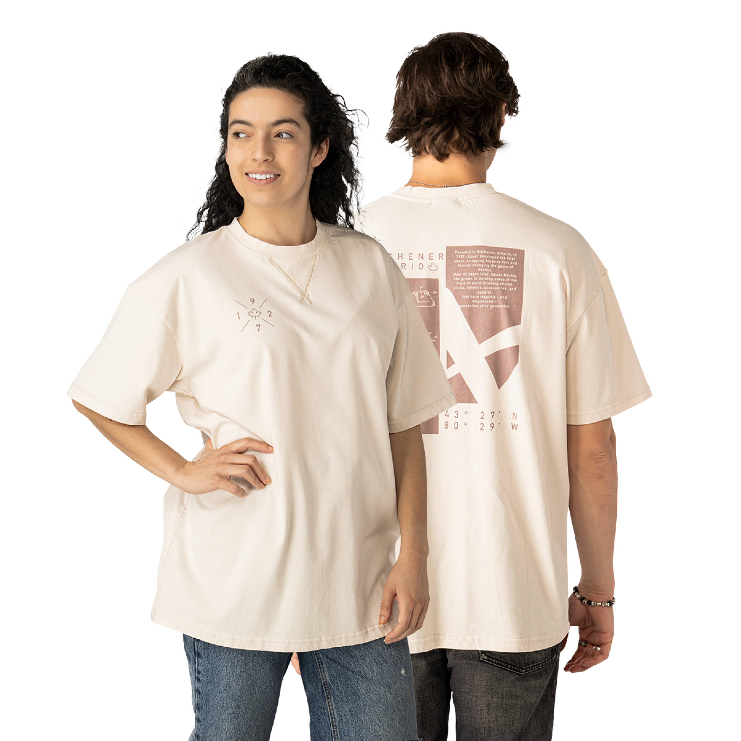 bauer-opal-boxy-tee-senior-t-shirt-boxy image 1