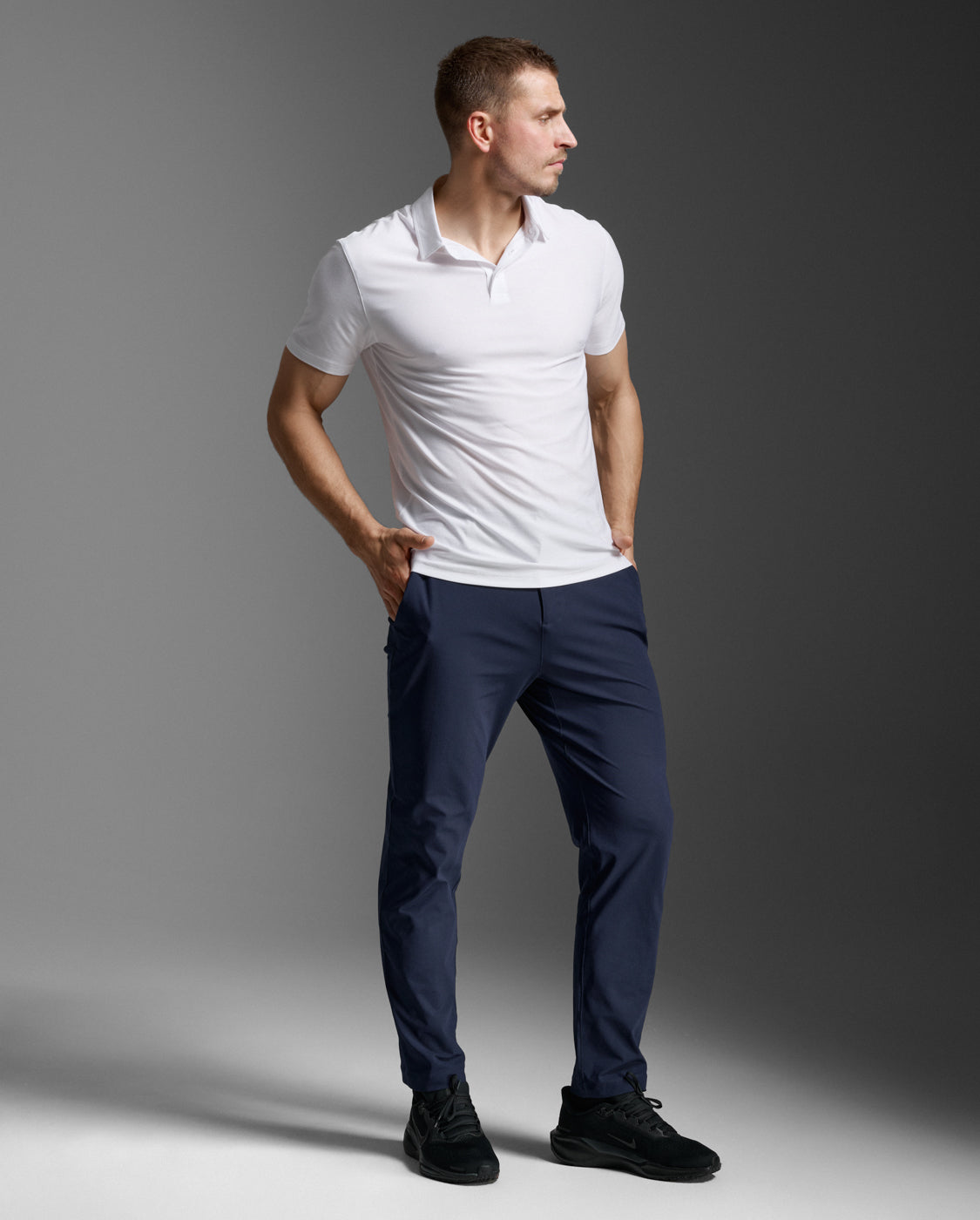 2xu-signature-hybrid-pants-pantaloni-stretch-blu-navy image 7
