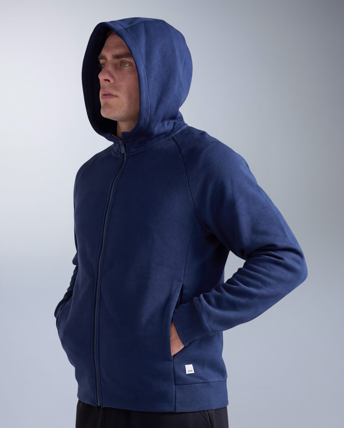 2xu-commute-felpa-full-zip-spacer-hoodie-uomo-blu image 3