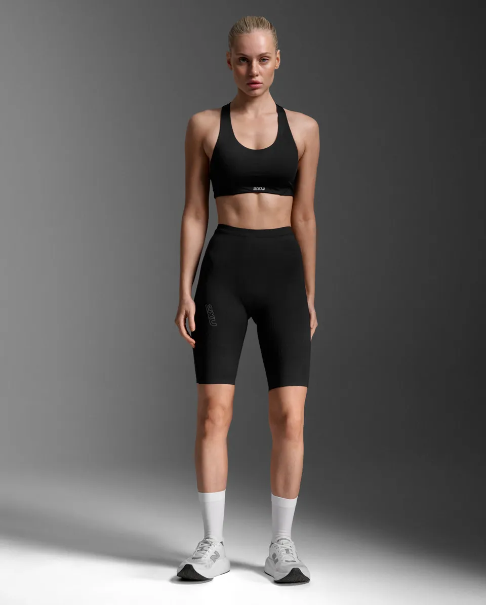 2xu-light-speed-react-hi-rise-compression-shorts-shorts-compressione-ferma-neri image 1