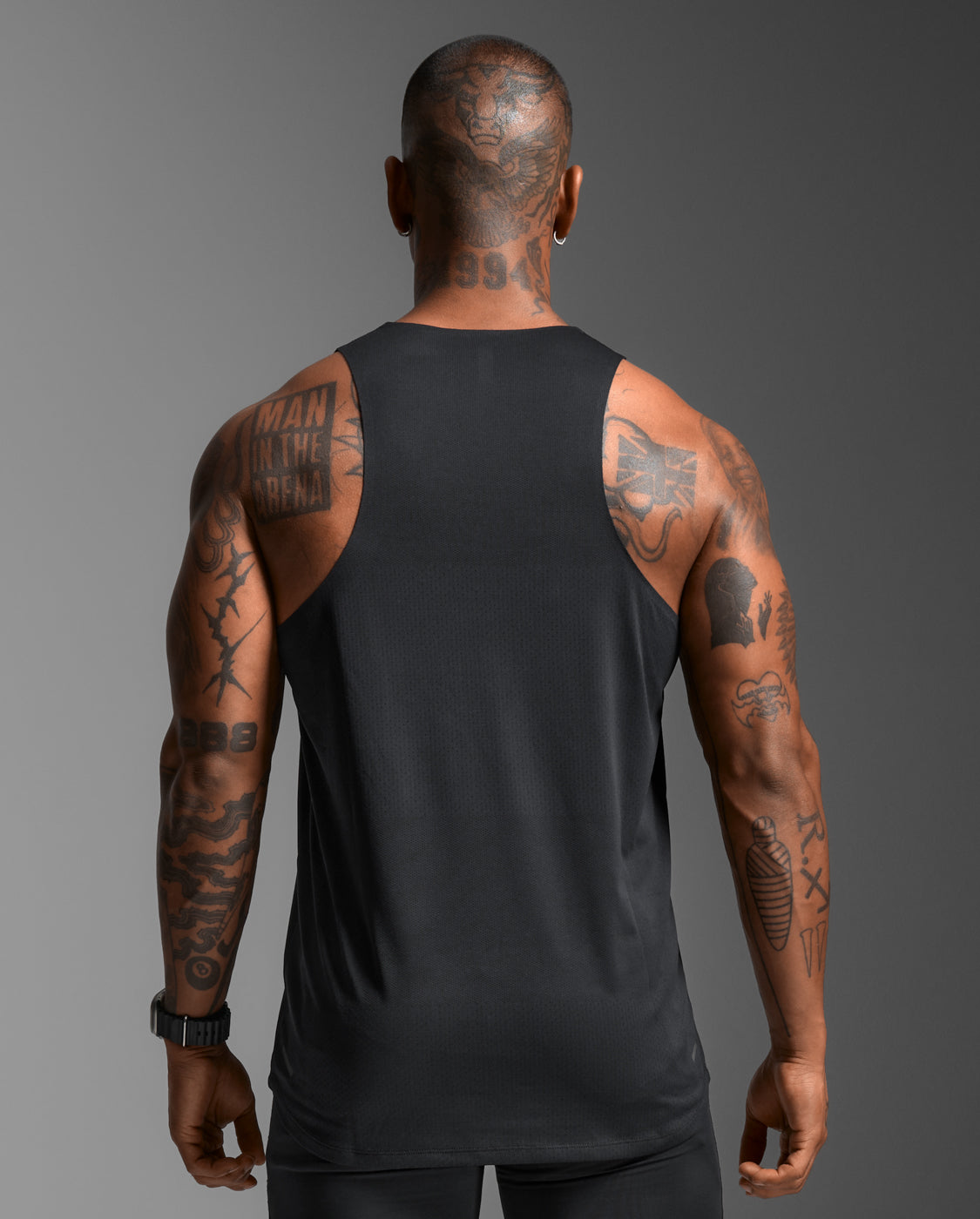 2xu-light-speed-tech-singlet-canotta-running-nero-ultraleggera-riflettente image 3