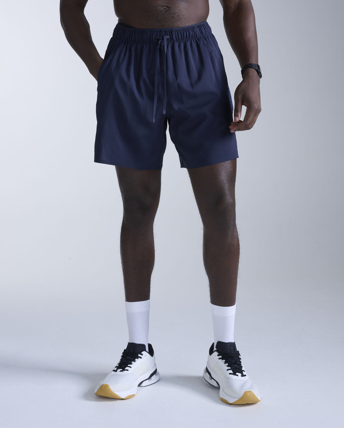 2xu-motion-shorts-uomo-7-pollici-non-foderati-blu-navy image 1