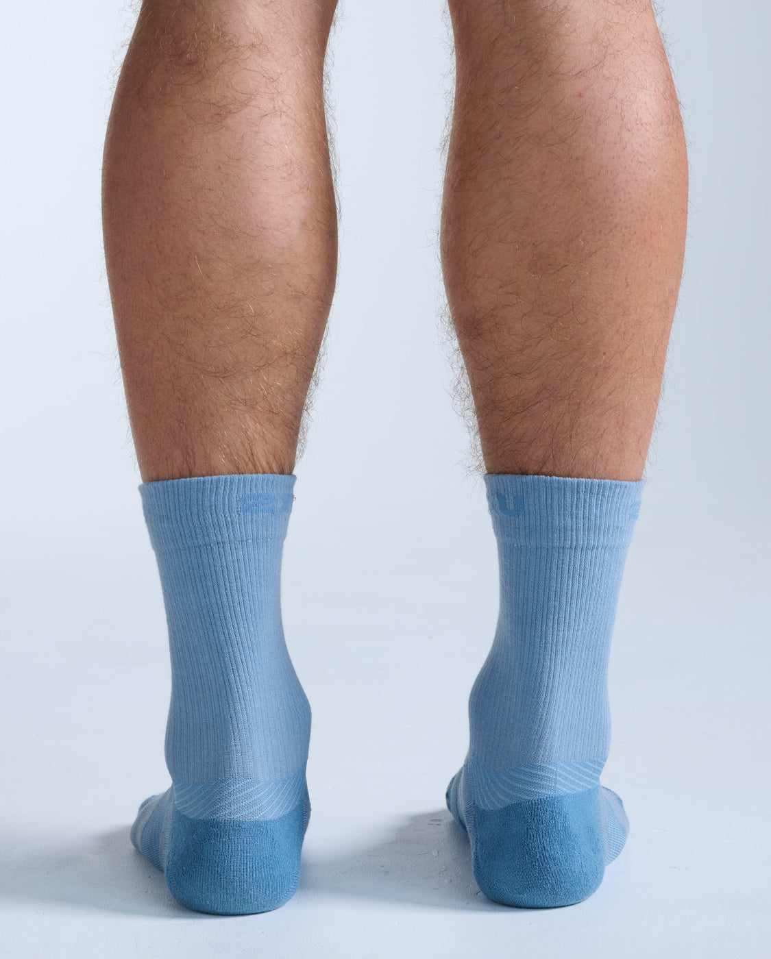 2xu-vectr-light-cushion-merino-crew-socks-calze-running-azzurre image 4