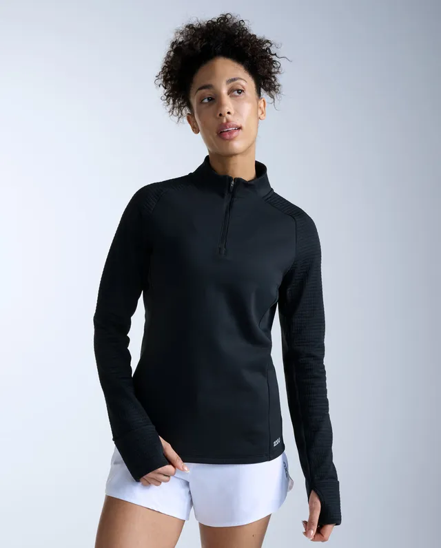 2xu-ignition-haptic-1-4-zip-donna-nero image 1
