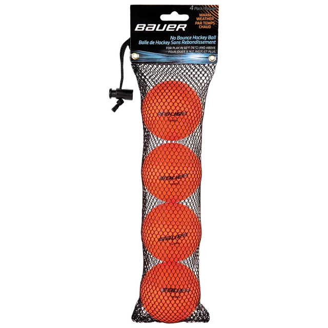 bauer-no-bounce-palline-hockey-clima-caldo image 1