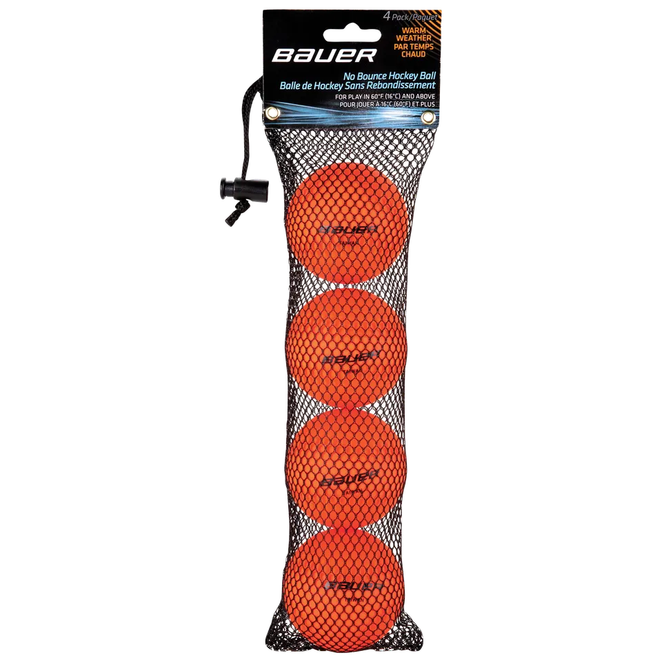 bauer-no-bounce-palline-hockey-clima-caldo image 1