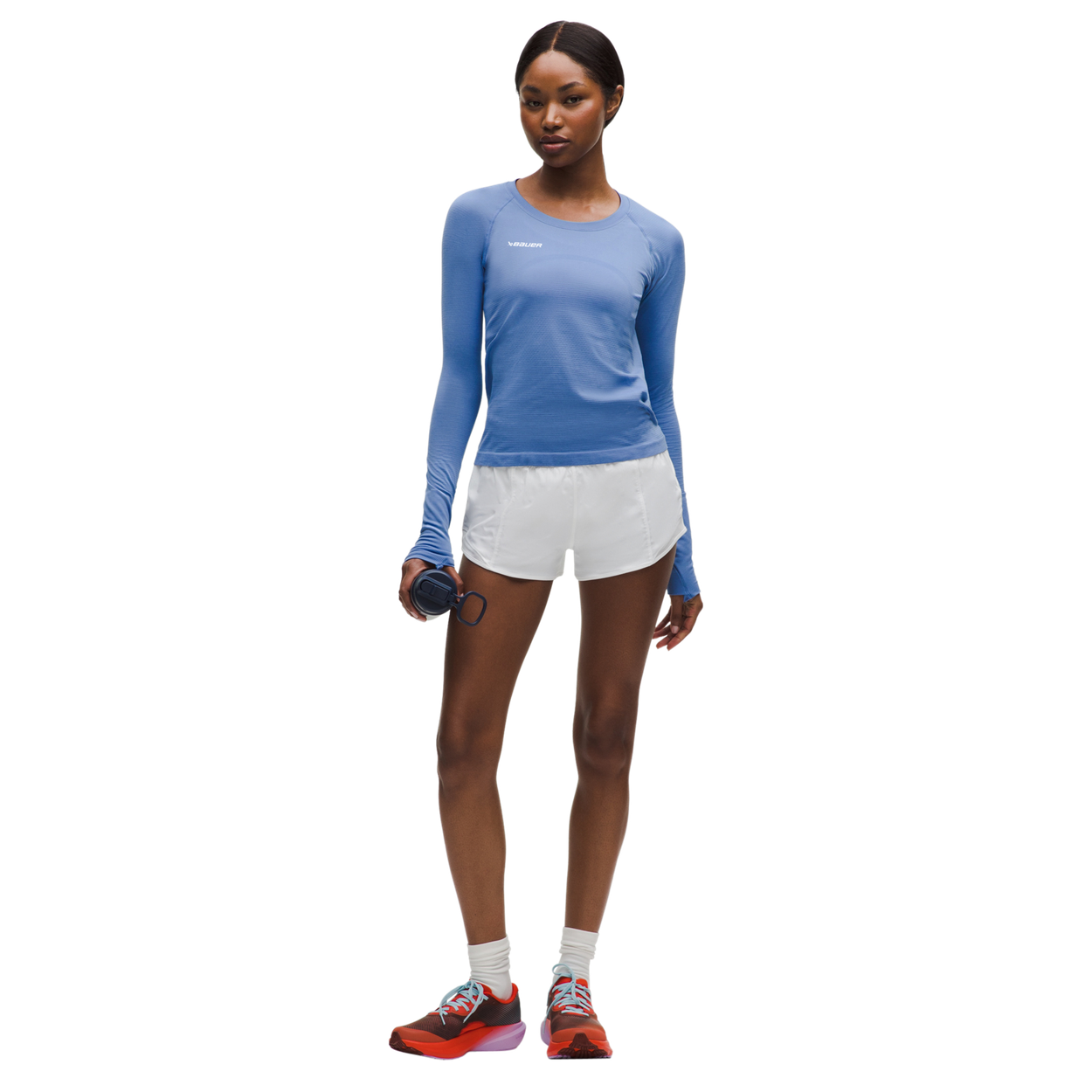 bauer-x-lululemon-swiftly-top-manica-lunga-donna image 2