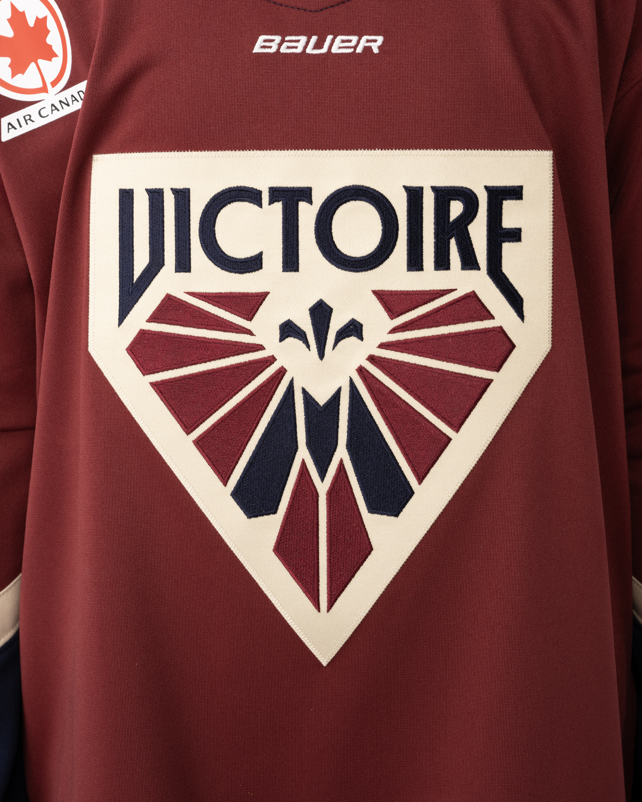 bauer-pwhl-montreal-victoire-maglia-home-replica-bambino-kids image 6