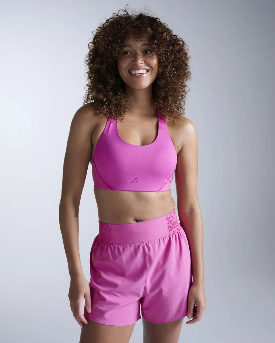 2xu-aero-mesh-reggiseno-sportivo-a-impatto-medio-rosa image 1
