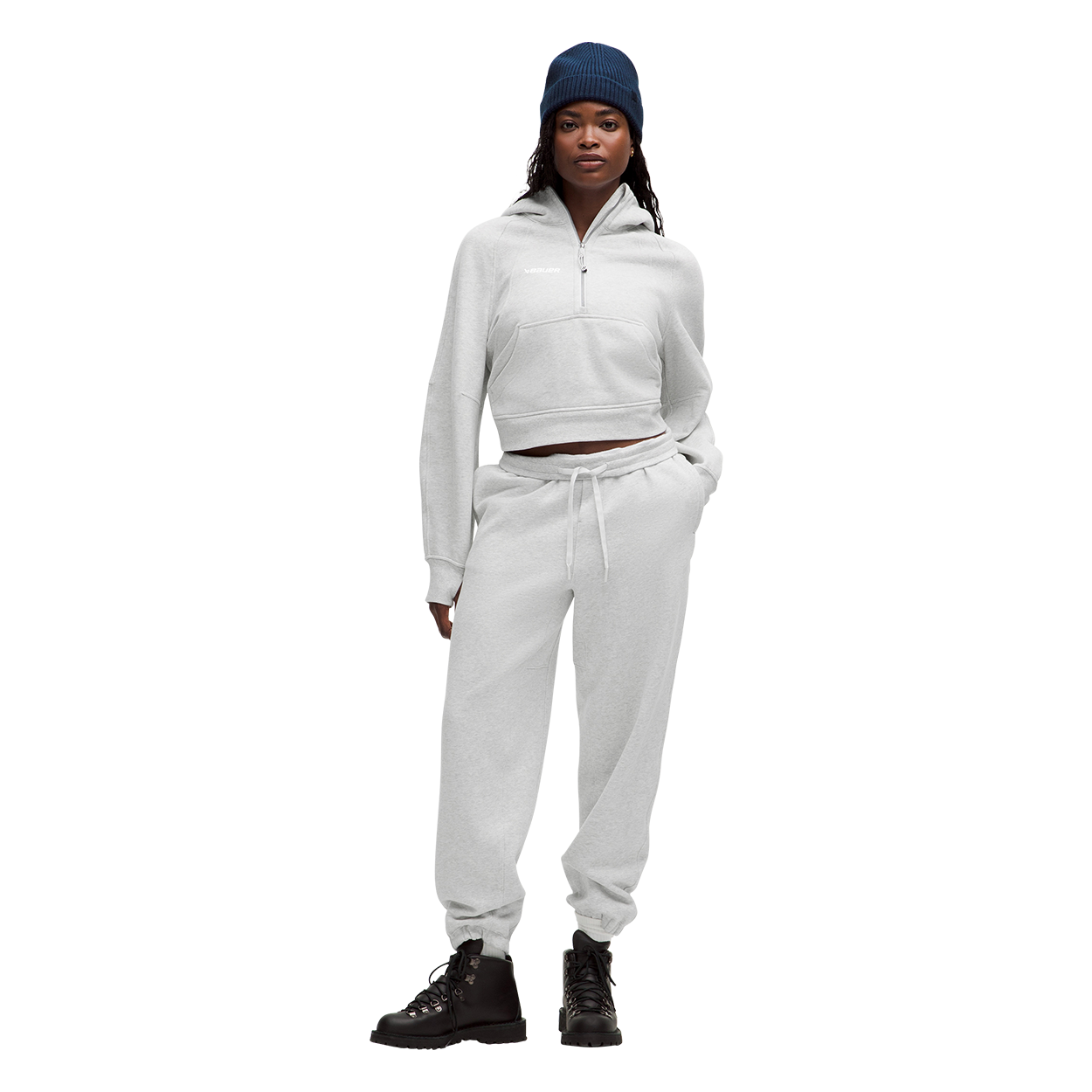 bauer-x-lululemon-scuba-oversized-half-zip-donna-felpa image 4