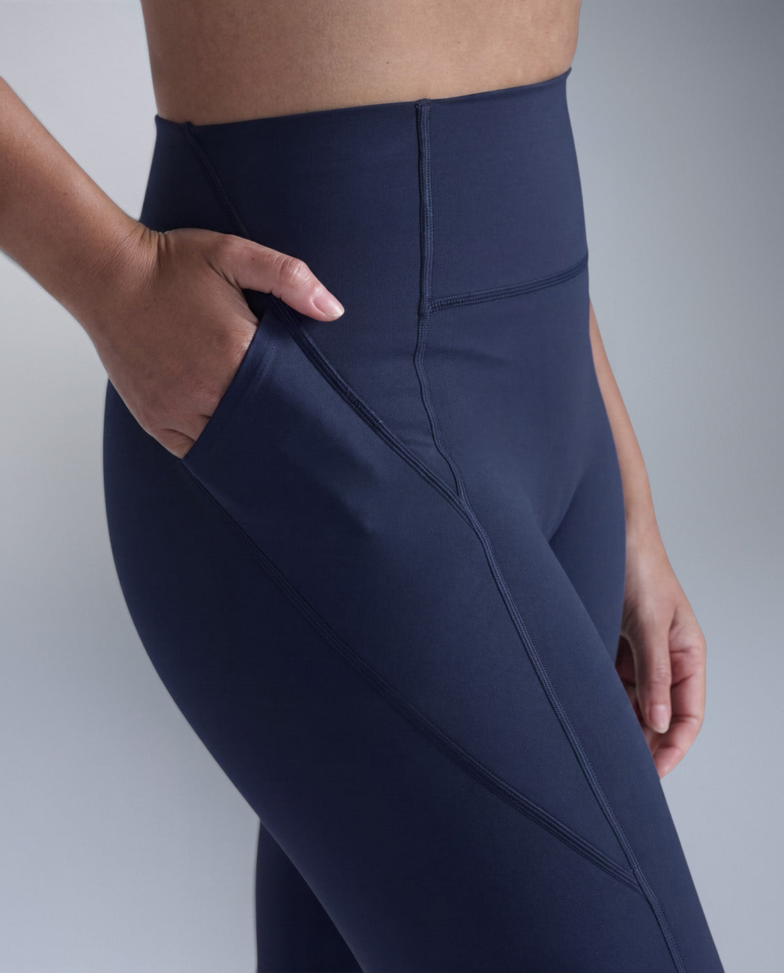 2xu-flex-hi-rise-compression-tight-leggings-training-donna-blu-compressione-legg image 5