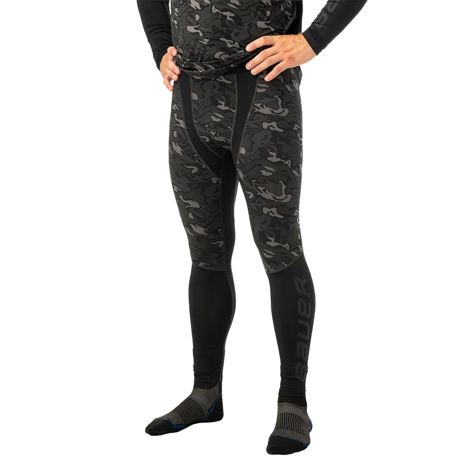 bauer-camo-performance-baselayer-pant-senior-pantalone-termico-a-compressione image 1