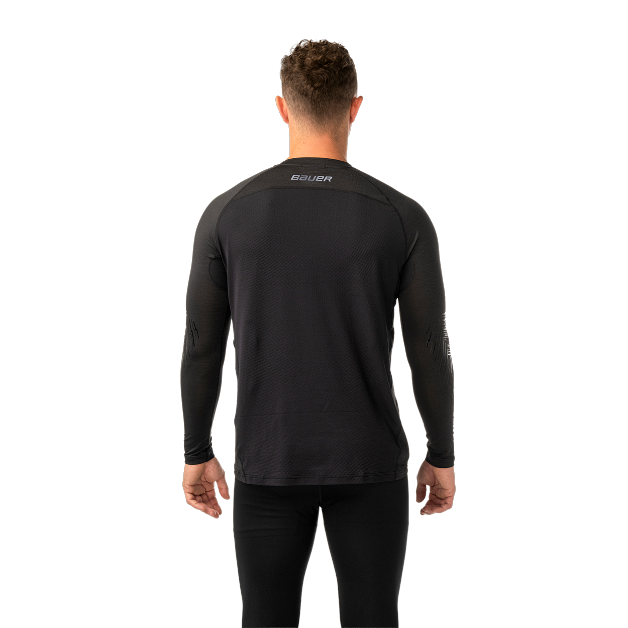 bauer-pro-baselayer-top-senior-maglia-termica-compressione image 3