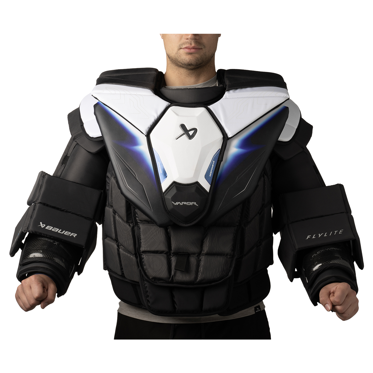 bauer-vapor-flylite-s25-corpetto-portiere-intermediate image 1