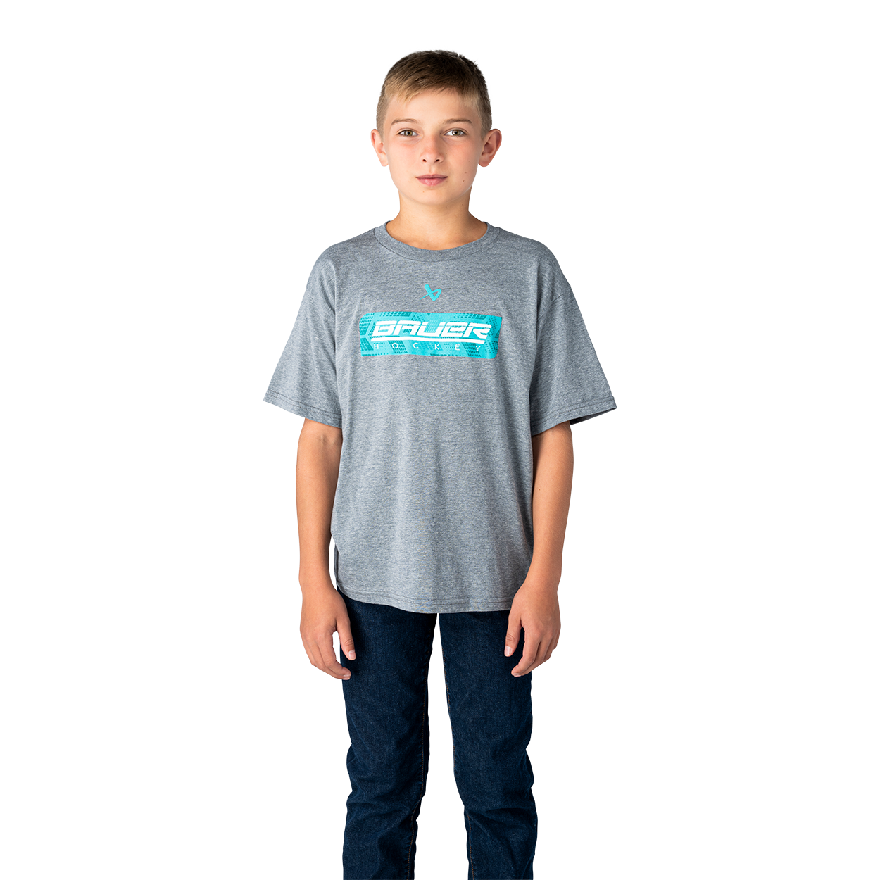 bauer-fuse-energy-graphic-tee-youth-t-shirt-ragazzo-blu-elettrico image 1