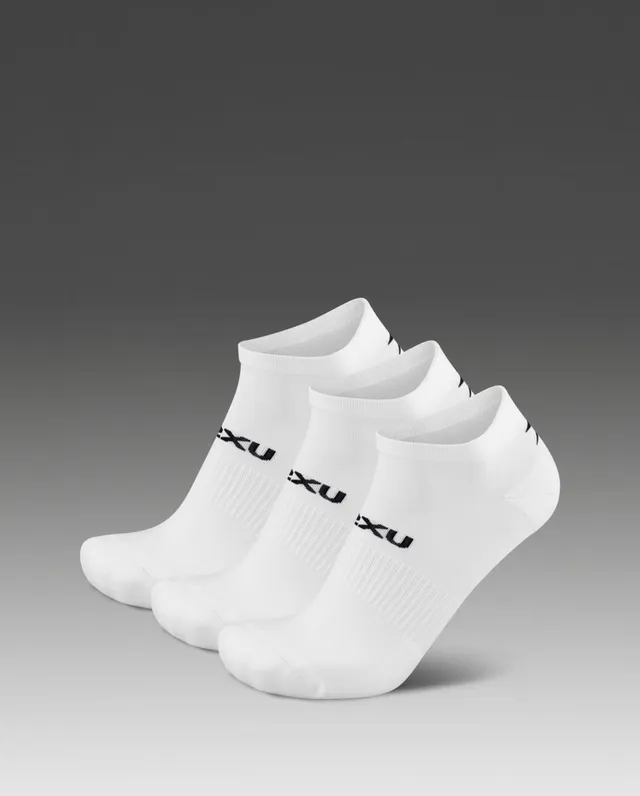 2xu-ankle-socks-3-pack-bianche-unisex image 1