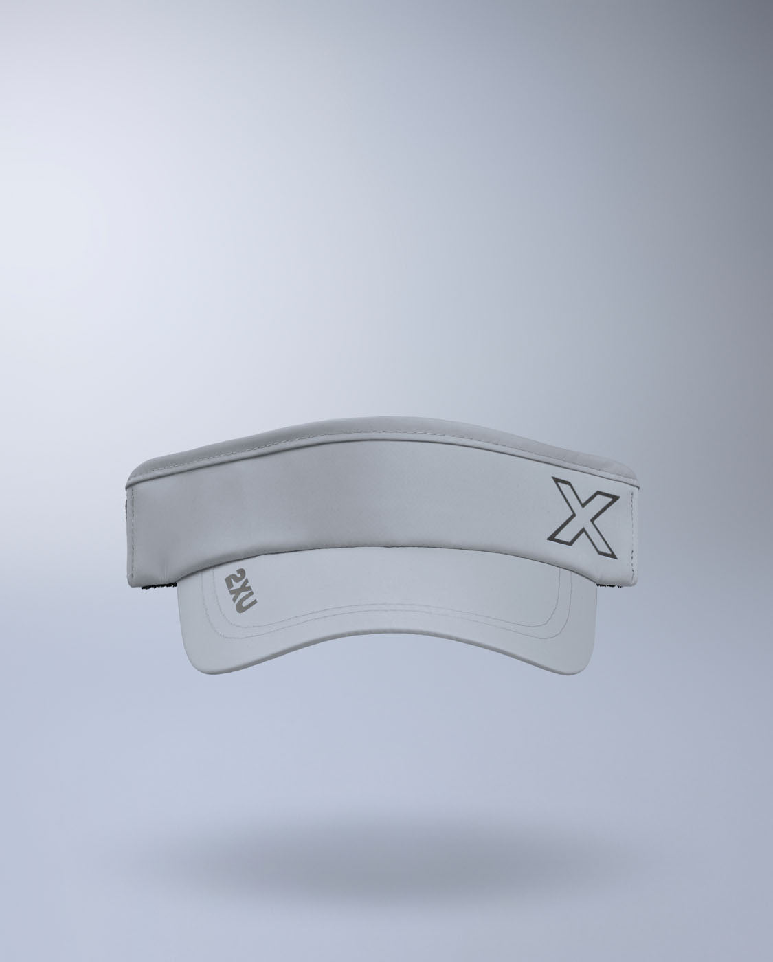 2xu-performance-visor-visiera-running-unisex-grigia image 2