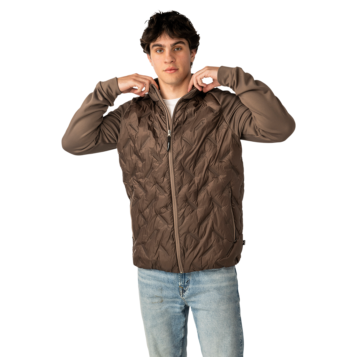 bauer-hybrid-giacca-senior-imbottita-primaloft-trapuntata image 1