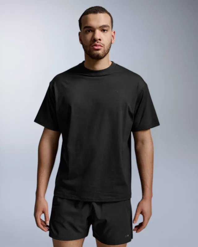 2xu-motion-oversized-tencel-tee-uomo-nero-maglia-training image 1