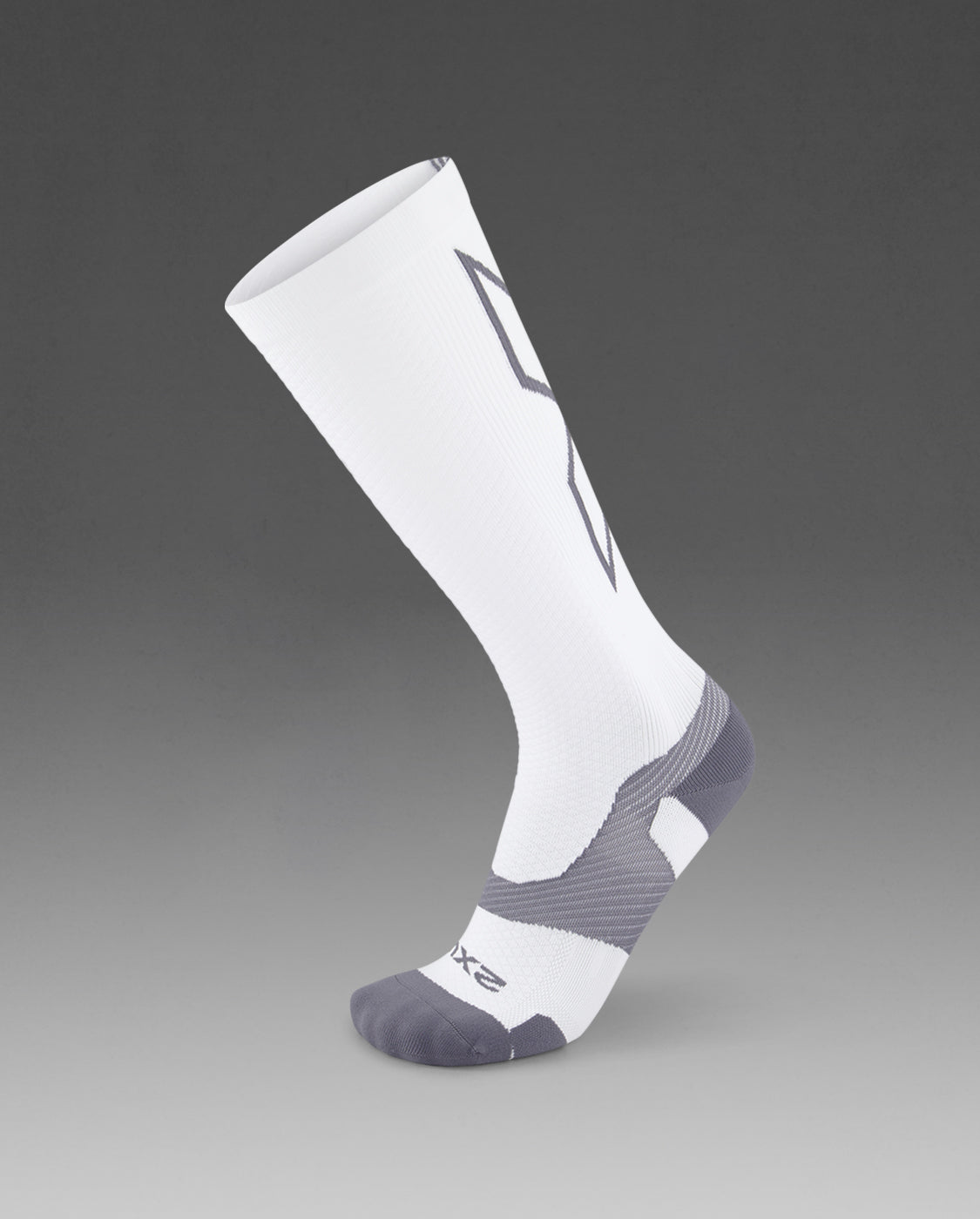 2xu-vectr-light-cushion-full-length-calze-a-compressione-bianco image 1