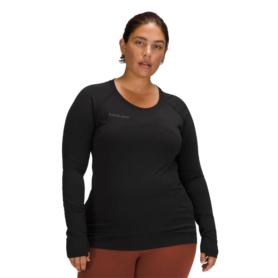 bauer-x-lululemon-swiftly-tech-t-shirt-manica-lunga-donna image 1