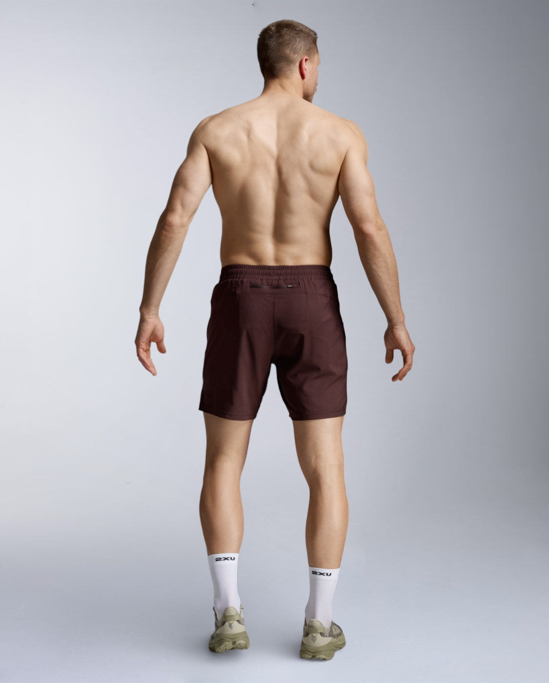 2xu-aero-shorts-7-pollici-uomo-marrone image 6