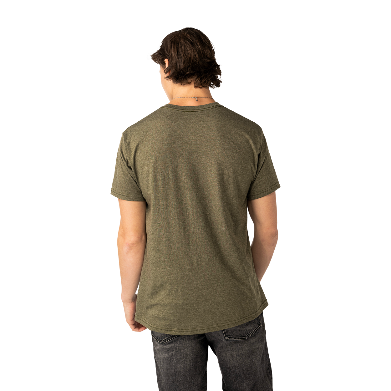 bauer-olive-graphic-tee-t-shirt-uomo image 3