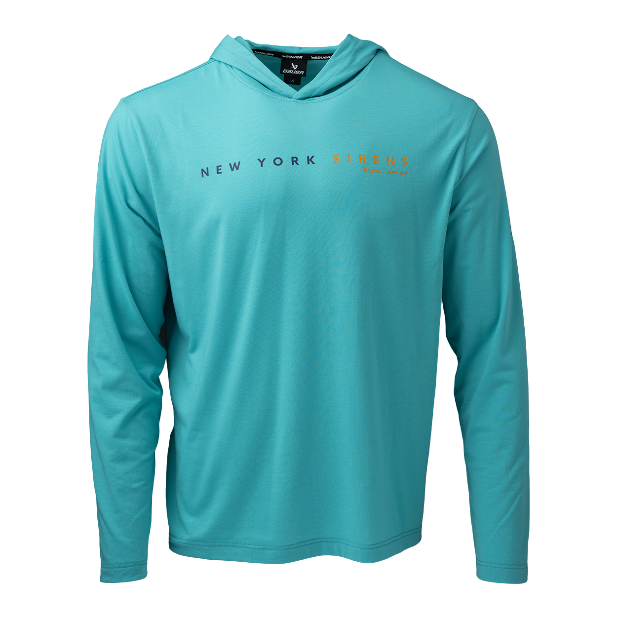 bauer-pwhl-new-york-lightweight-hoodie-senior-felpa-hockey-ghiaccio image 1