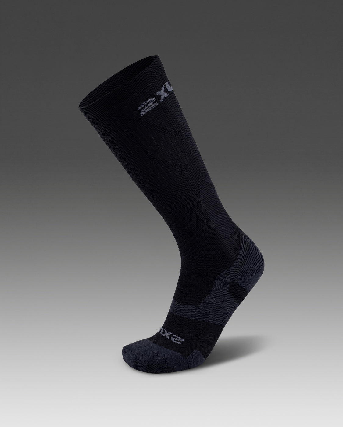 2xu-vectr-light-cushion-calze-compressione-lunghe-nero image 1