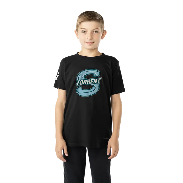 bauer-pwhl-seattle-torrent-t-shirt-grafica-youth-manica-corta image 1