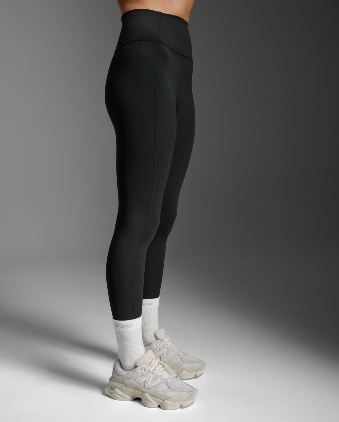 2xu-fluid-hi-rise-tights-donna-nero image 2