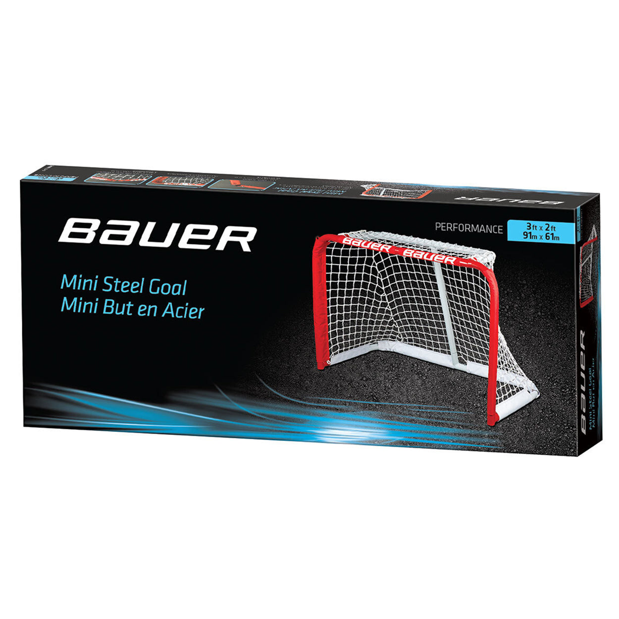 bauer-pro-style-mini-porta-hockey-acciaio-3-x-2-36-x-24 image 2