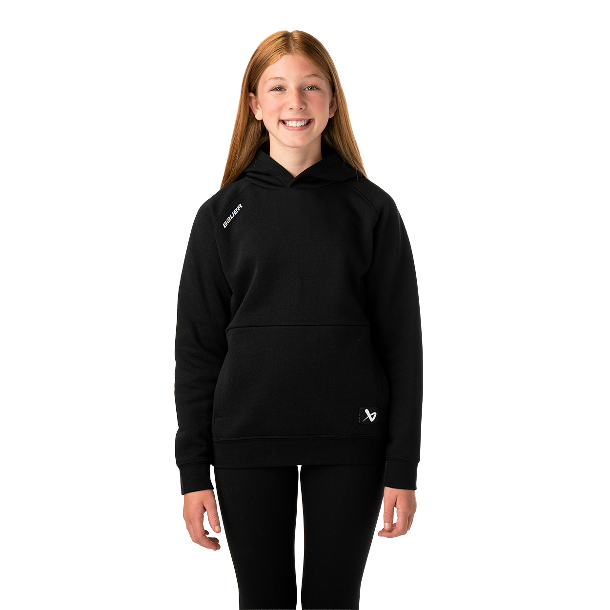 bauer-team-ultimate-felpa-con-cappuccio-hockey-youth image 3