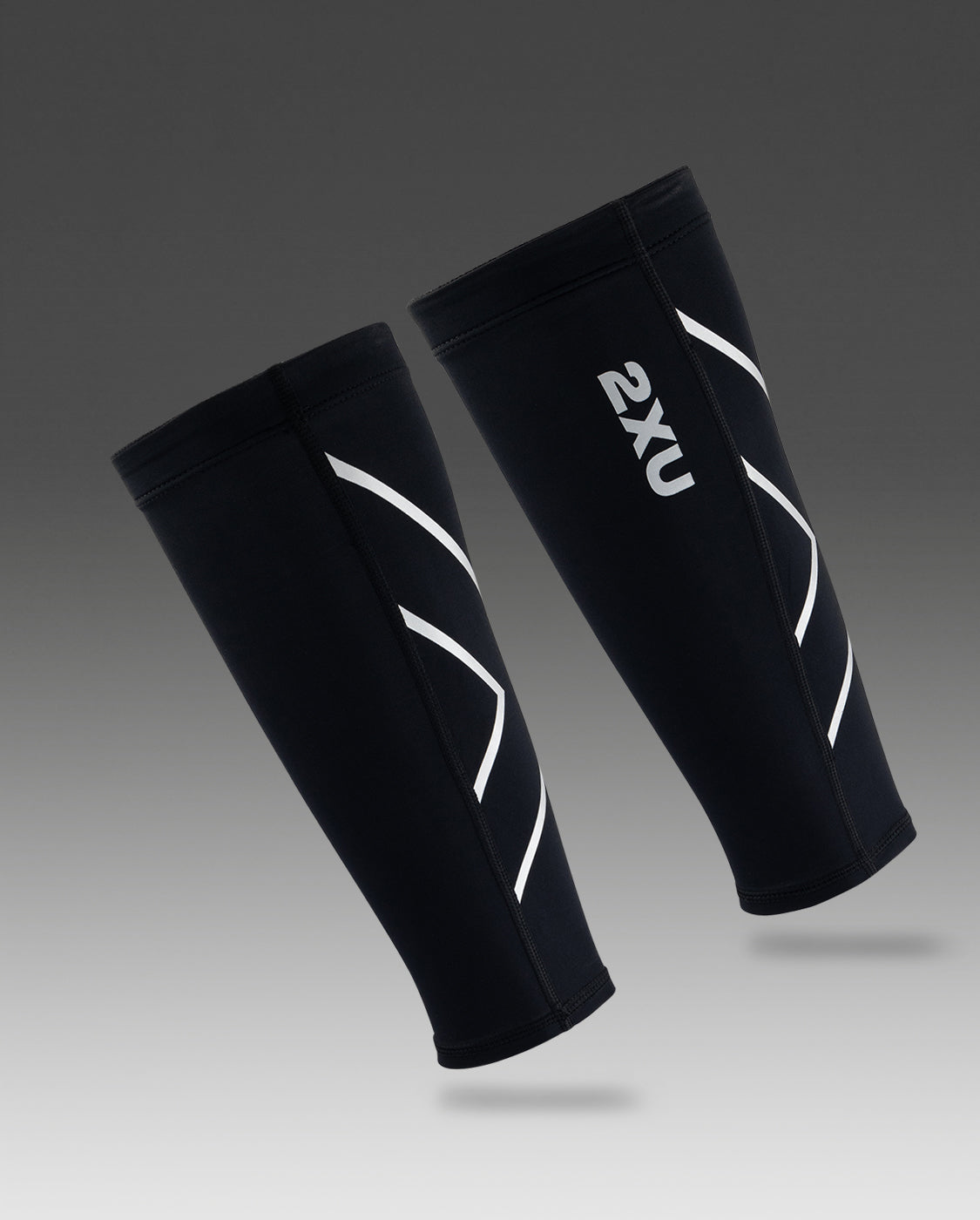 2xu-compression-calf-guards-gambali-compressivi-paio-neri image 2