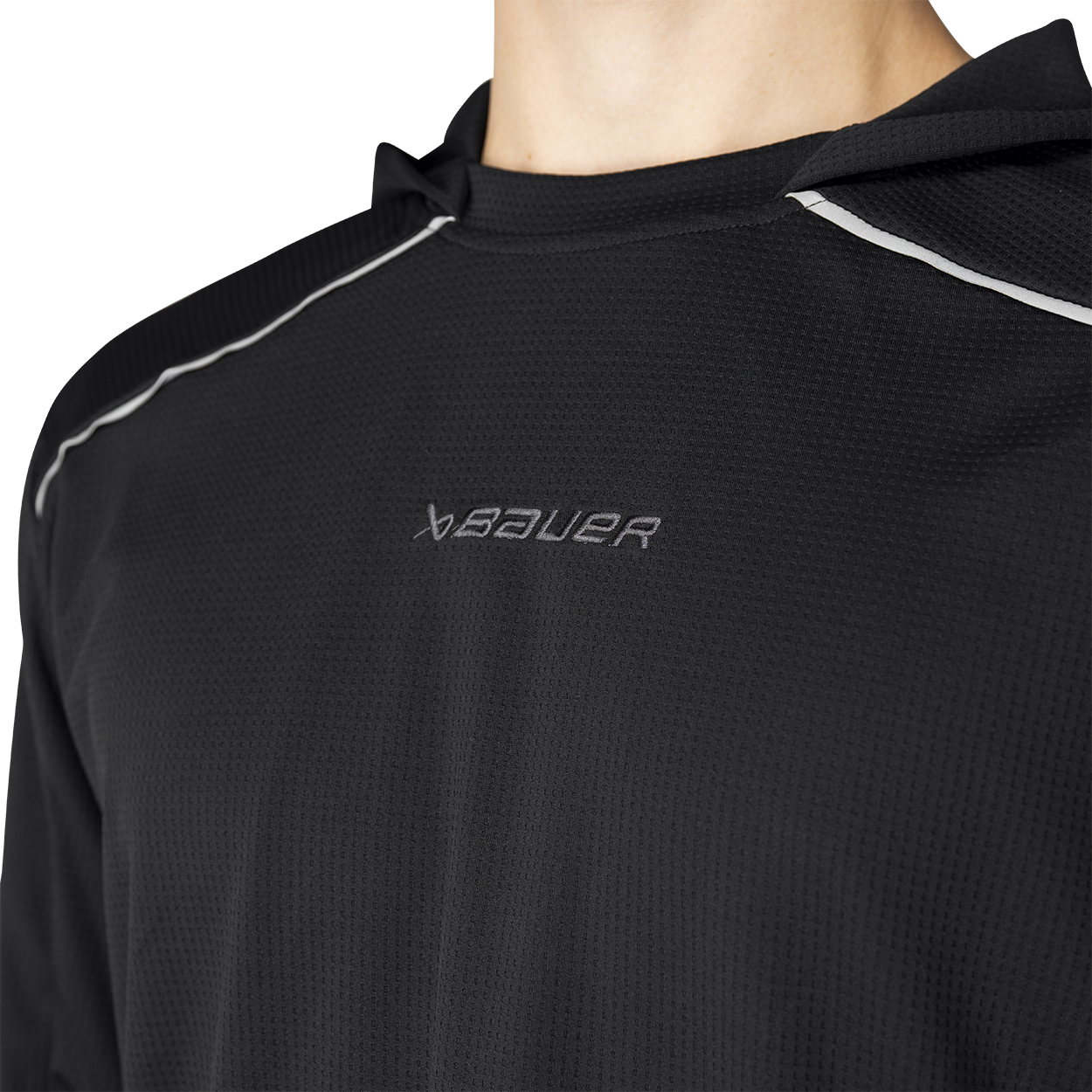 bauer-train-hoodie-felpa-con-cappuccio-senior image 3