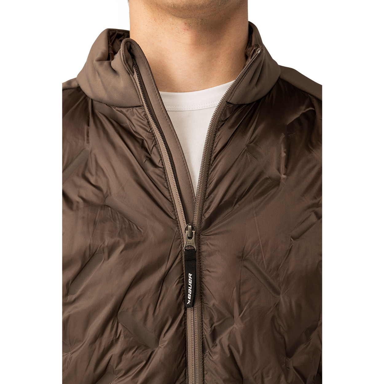 bauer-hybrid-giacca-senior-imbottita-primaloft-trapuntata image 5