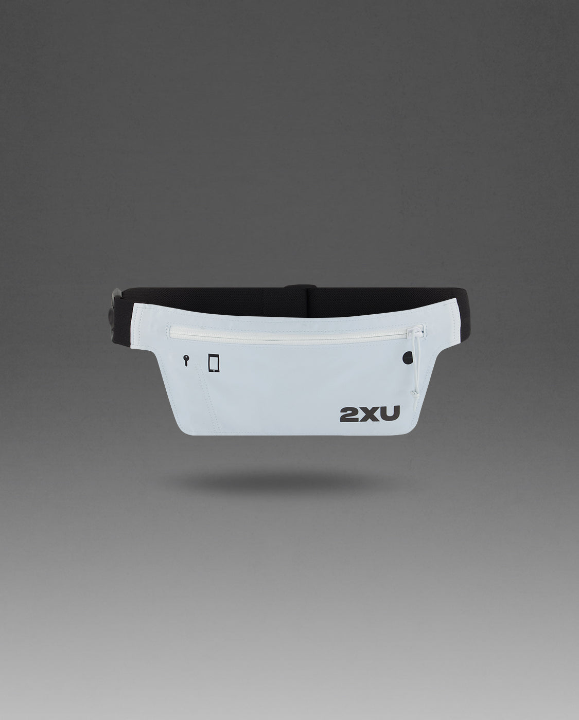 2xu-slim-run-belt-cintura-running-unisex-azzurra image 4
