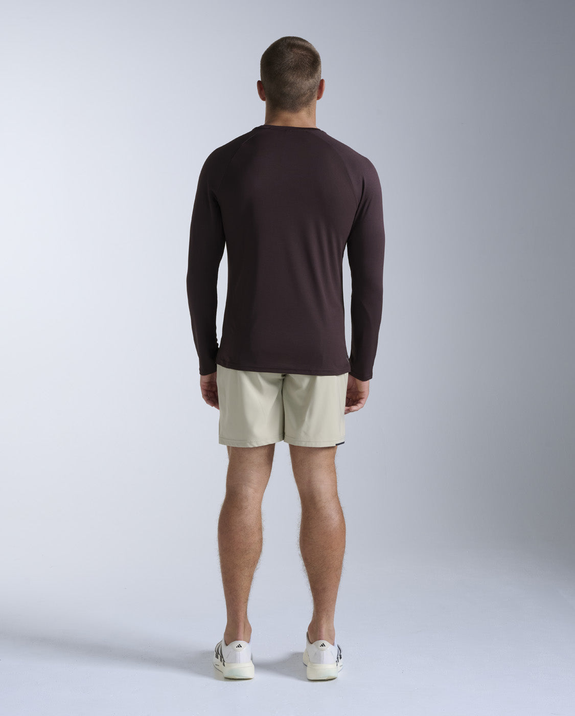 2xu-aero-long-sleeve-uomo-marrone image 5