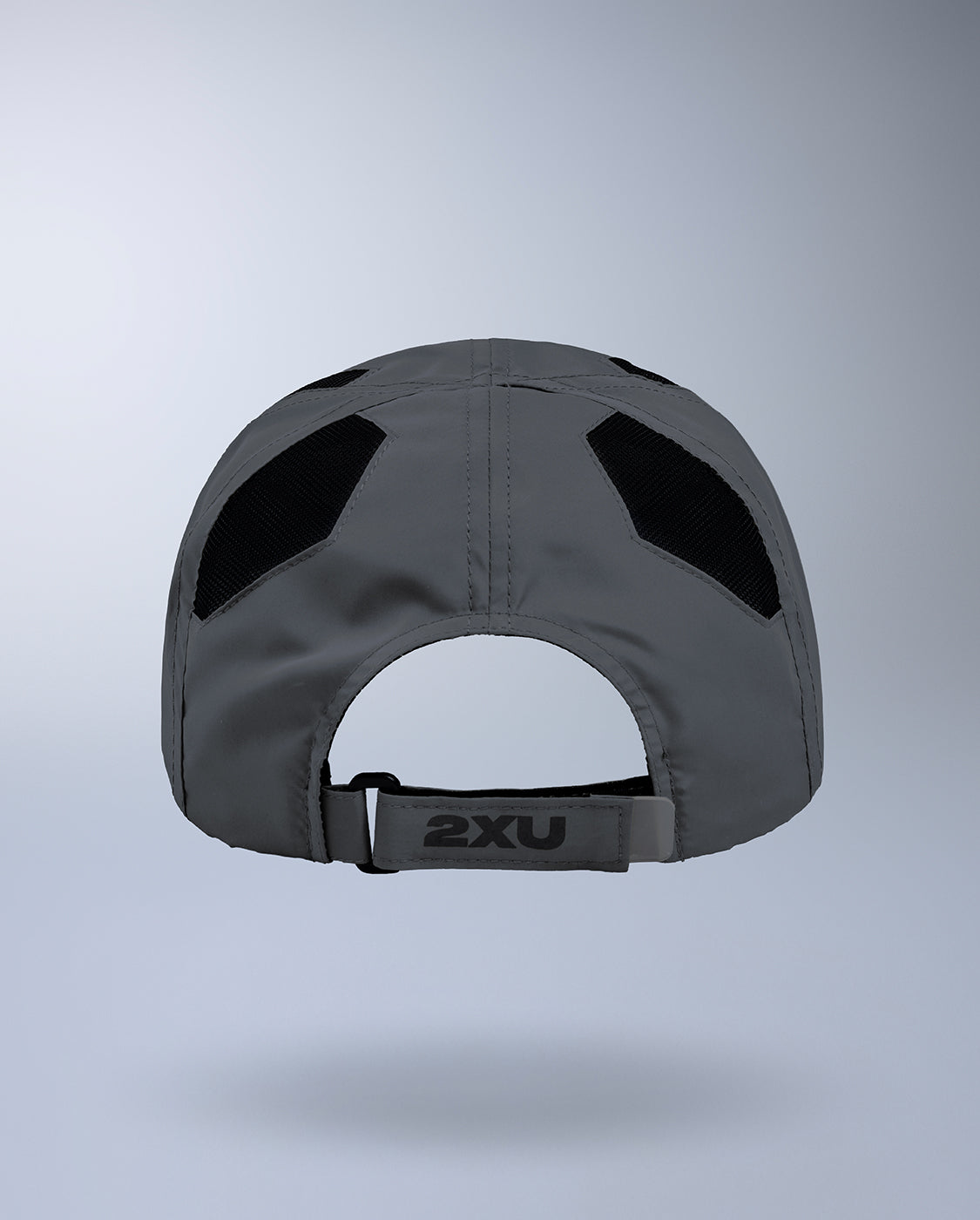 2xu-run-cap-cappellino-running-unisex-grigio image 2