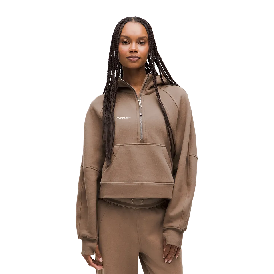 bauer-x-lululemon-scuba-felpa-donna-con-mezza-zip image 1